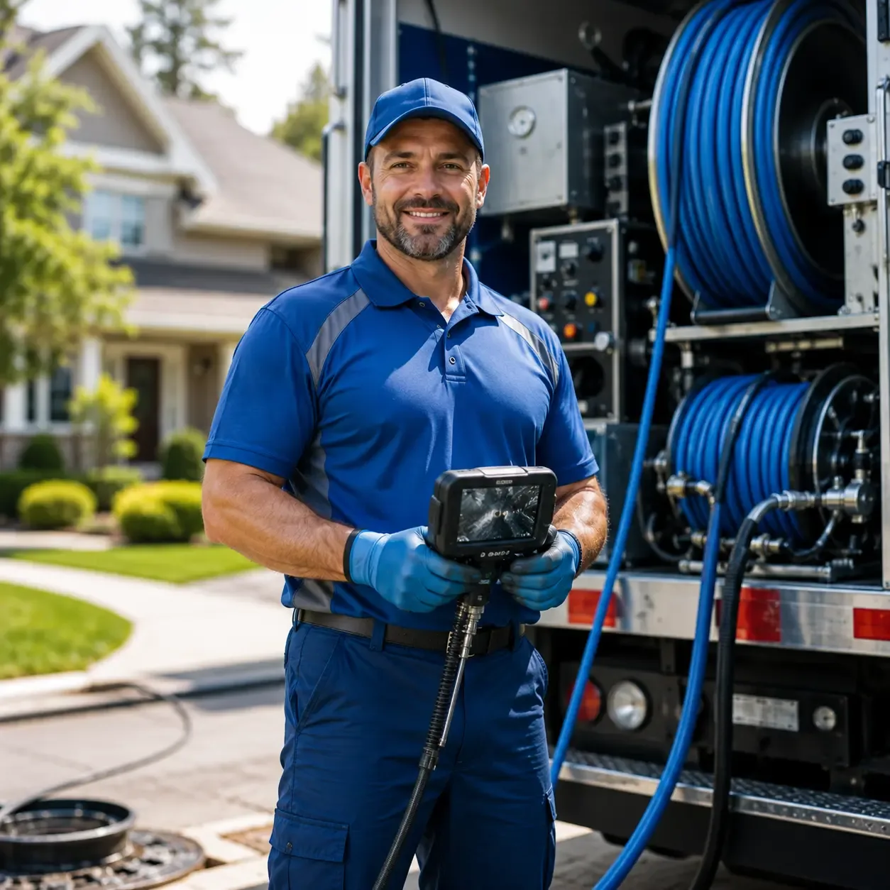 Local outdoor drain cleaning specialists in North Robinson, OH
